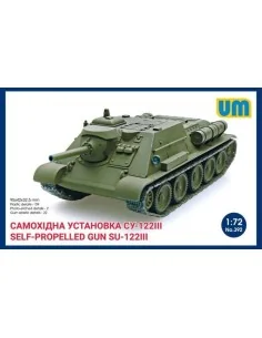 Self-propelled artillery gun SU-122III, 1/72 - Unimodels UM392
