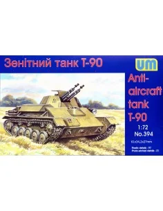 Anti-aircraft tank T-90, 1/72 - Unimodels UM394