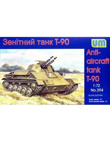 Anti-aircraft tank T-90, 1/72 - Unimodels UM394