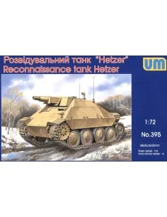 Reconnaissance tank Hetzer, 1/72 - Unimodels UM395