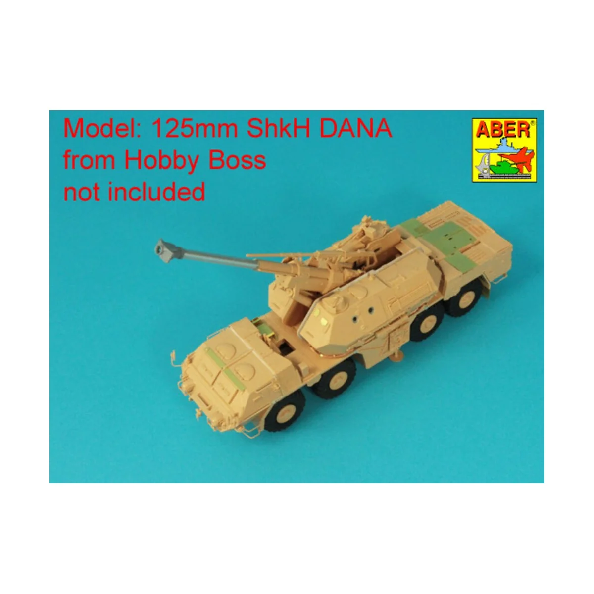 152mm Barrel to ShKH Self-propelled Howitzer DANA vz.7, 1/35 - Aber...