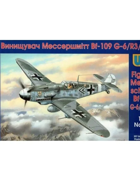 Messerschmitt Bf 109G-6/R3/trop, 1/48 - Unimodels UM416