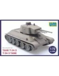 T-34-3 Tank, 1/72 - Unimodels UM444