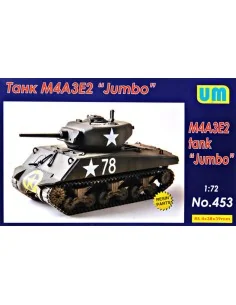 M4A3E2 "Jumbo" Tank, 1/72 - Unimodels UM453