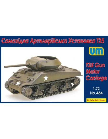 T35 Gun Motor Carriage, 1/72 - Unimodels UM464