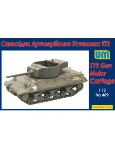 T72 Gun Motor Carriage, 1/72 - Unimodels UM469