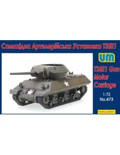T35E1 Gun Motor Carriage, 1/72 - Unimodels UM473