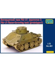 PM-1/I flame-throving tank (prototype - I), 1/72 - Unimodels UM481