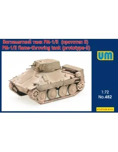 PM-1/II flame-throwing tank on Hetzer chassis, 1/72 - Unimodels UM482