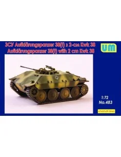 [NO_DESC] Aufklarungspanzer 38(t) with 2cm Kwk38, 1/72 - Unimodels ...