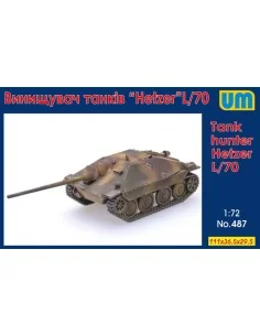 Hetzer L/70 tank hunter, 1/72 - Unimodels UM487