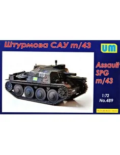 m/43 assault self-propelled gun, 1/72 - Unimodels UM489