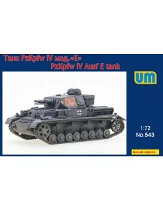 Pz.Kpfw IV Ausf E WWII German tank, 1/72 - Unimodels UM543