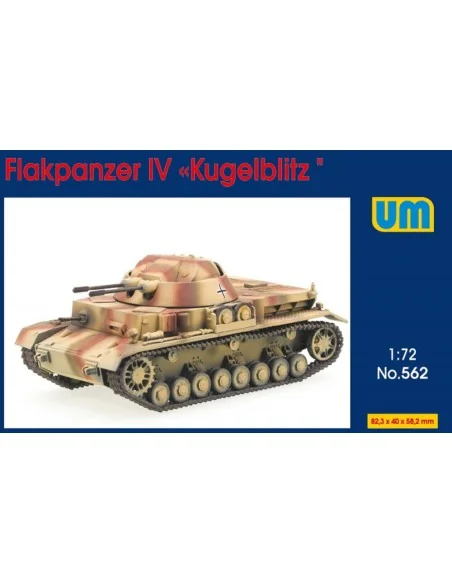Flakpanzer IV Kugelblitz, 1/72 - Unimodels UM562