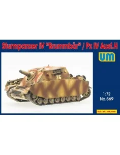Sturmpanzer IV Brummbar/Pz.Kpfw IV Ausf.H, 1/72 - Unimodels UM569