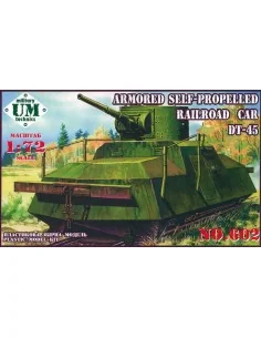 Railroad car DT-45, 1/72 - Unimodels UMT602