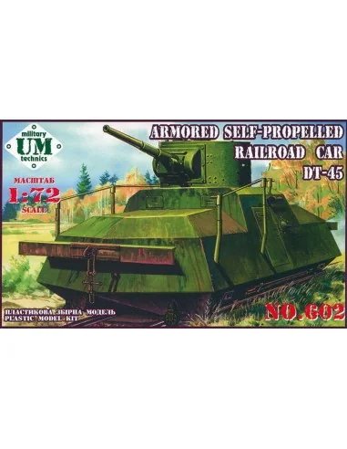 Railroad car DT-45, 1/72 - Unimodels UMT602
