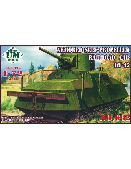 Railroad car DT-45, 1/72 - Unimodels UMT602