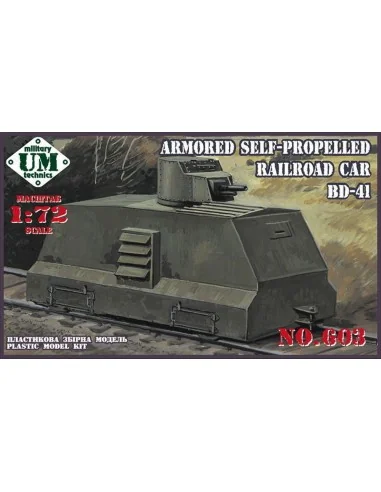 [NO_DESC] Railroad car BD-41, 1/72 - Unimodels UMT603
