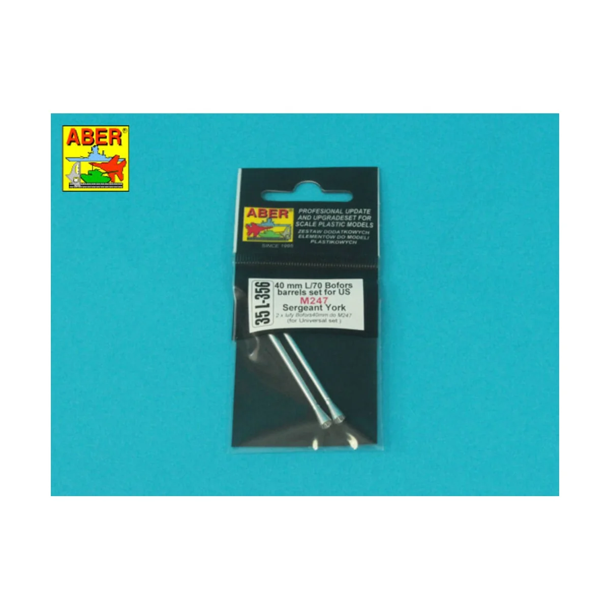 40 mm L/70 Bofors barrels set for U.S. M247 Sergeant York - Aber Mo...
