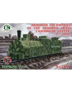 Armored locomotive Ov No. 4994 No. 2 Commissar Lestev of the 45th d...