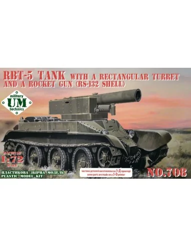 RBT-5 tank with rocket gun (RS-132), 1/72 - Unimodels UMT708