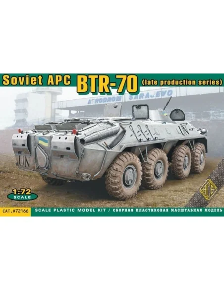 BTR-70 Soviet armored personnel carrier late prod., 1/72 - ACE ACE7...