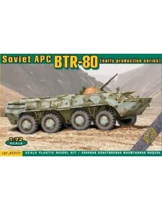 BTR-80 Soviet armored personnel carrier, early prod., 1/72 - ACE AC...