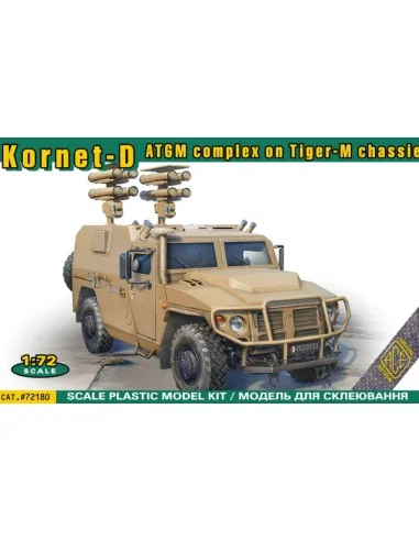 Kornet-D ATGM complex on Tiger-M chassie, 1/72 - ACE ACE72180
