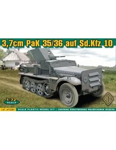 37 mm PaK 35/36 auf Sd.Kfz 10, 1/72 - ACE ACE72281