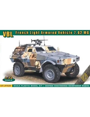 VBL French Light Armored Vehicle 7.62MG, 1/72 - ACE ACE72420
