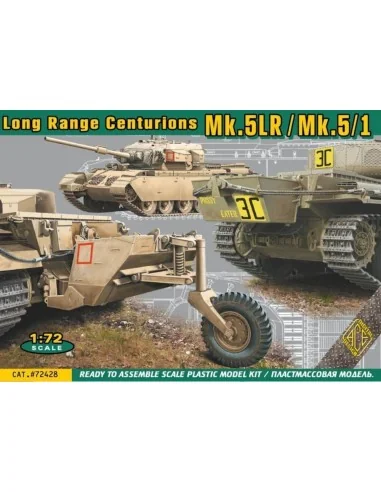 [NO_DESC] Centurion Mk.5LR/Mk.5/1 w/external fuel tanks, 1/72 - ACE...