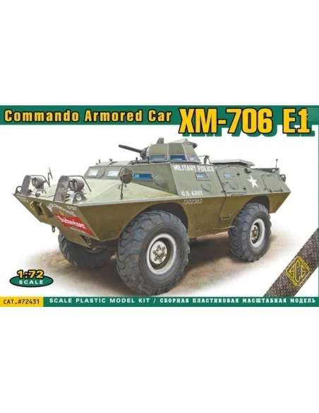 XM-706 E1 Commando Armored Car, 1/72 - ACE ACE72431