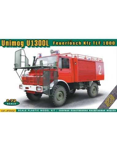 Unimog U1300L Feuerlosch Kfz TLF1000, 1/72 - ACE ACE72452