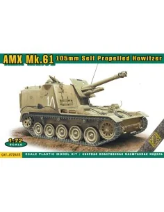 AMX MK.61 105mm self propelled howitzer, 1/72 - ACE ACE72453