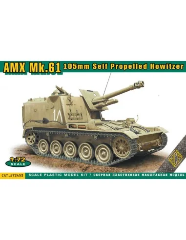 AMX MK.61 105mm self propelled howitzer, 1/72 - ACE ACE72453