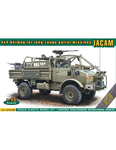 4x4 Unimog for long-range Patrol Missions JACAM, 1/72 - ACE ACE72458