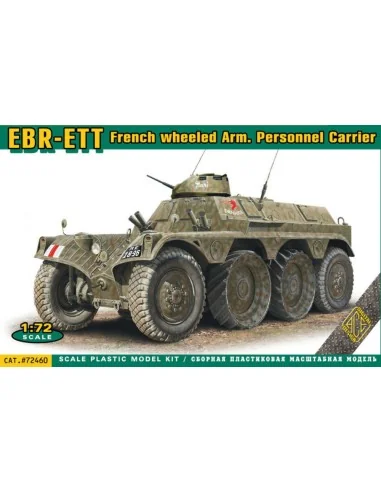 EBR-ETT French weeled Arm. Personnel Carrier, 1/72 - ACE ACE72460