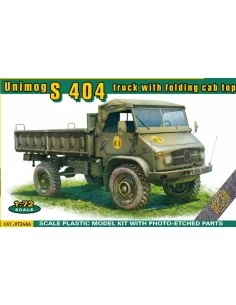 Unimog S 404 truck with folding cab top, 1/72 - ACE ACE72466