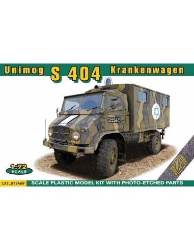 Unimog S 404 Krankenwagen, 1/72 - ACE ACE72469
