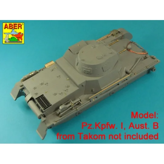 Pz.Kpfw. I, Ausf.A/B (Sd.Kfz. 101) Tool & Equipment holders - Aber ...