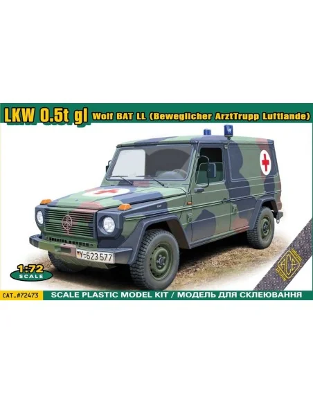 LKW 0.5t GL Wolf BAT LL, 1/72 - ACE ACE72473