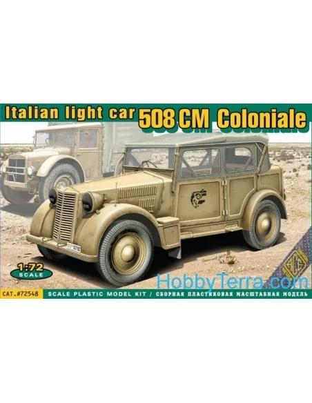 [NO_DESC] 508 CM Coloniale Italien light car, 1/72 - ACE ACE72548