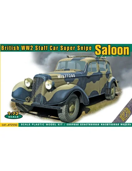 Super Snipe Saloon British Staff Car WW2, 1/72 - ACE ACE72550