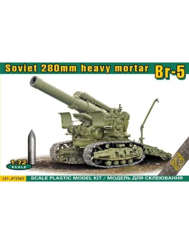 BR-5 280mm Soviet Heavy mortar, 1/72 - ACE ACE72565