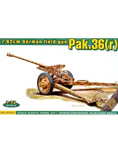 Pak.36(r) German 7.62cm field gun, 1/72 - ACE ACE72571