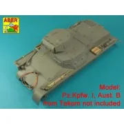 Pz.Kpfw. I, Ausf.A/B (Sd.Kfz. 101) Tool & Equipment holders, 1/16 -...