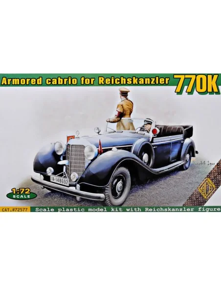 Typ 770K armored cabrio for Reichskanzler, 1/72 - ACE ACE72577