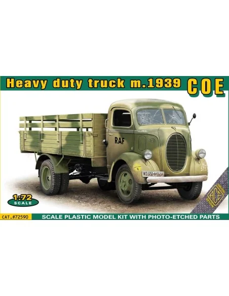 COE heavy duty truck m.1939, 1/72 - ACE ACE72590