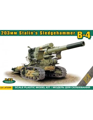B-4 203mm Stalin's Sledgehammer, 1/72 - ACE ACE72599